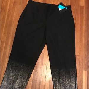 Slim Leg Woman Ankle Pants